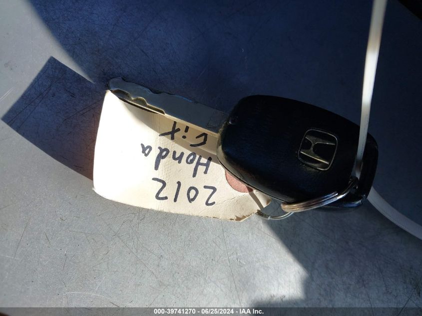 2012 Honda Fit VIN: JHMGE8H37CC041515 Lot: 39741270