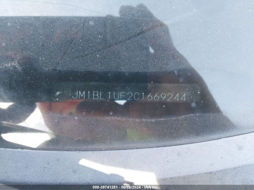 2012 Mazda Mazda3 I Sport VIN: JM1BL1UF2C1669244 Lot: 39741281