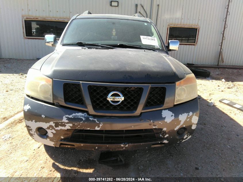 2010 Nissan Armada Se VIN: 5N1BA0ND0AN623524 Lot: 39741282