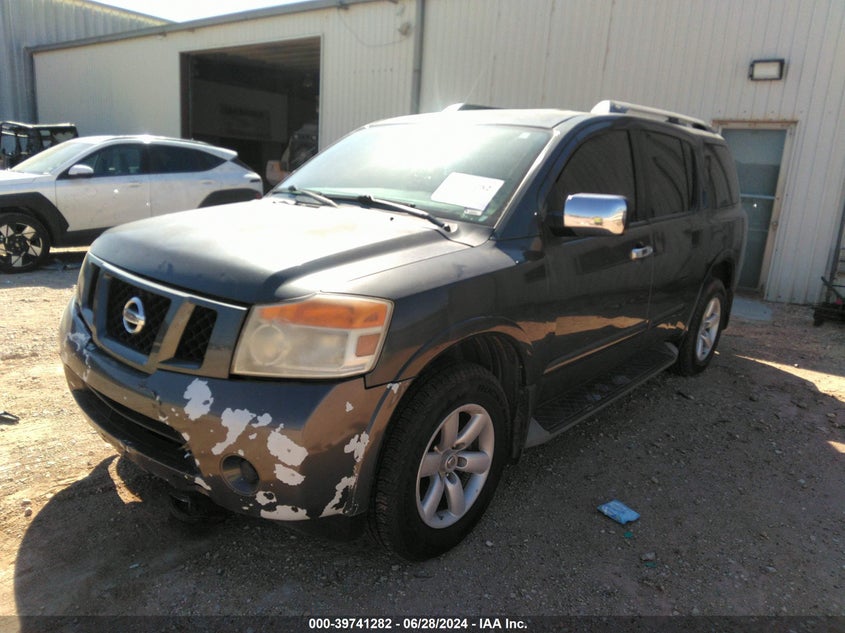 2010 Nissan Armada Se VIN: 5N1BA0ND0AN623524 Lot: 39741282