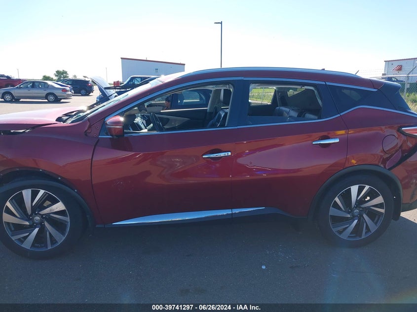 2015 Nissan Murano S/Sl/Sv/Platinum VIN: 5N1AZ2MG7FN264966 Lot: 39741297