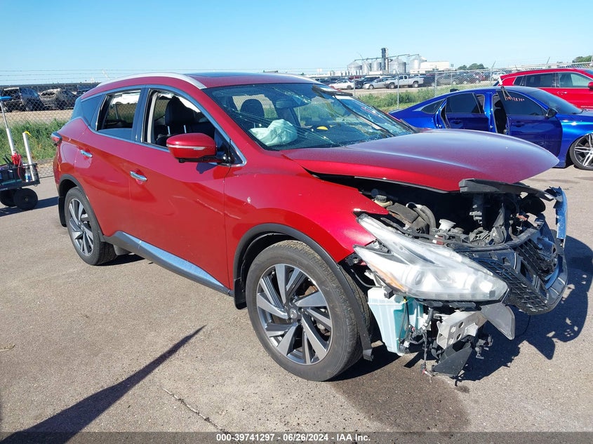 2015 Nissan Murano S/Sl/Sv/Platinum VIN: 5N1AZ2MG7FN264966 Lot: 39741297