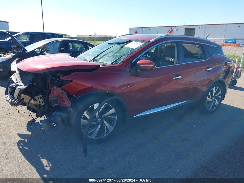 2015 Nissan Murano S/Sl/Sv/Platinum VIN: 5N1AZ2MG7FN264966 Lot: 39741297