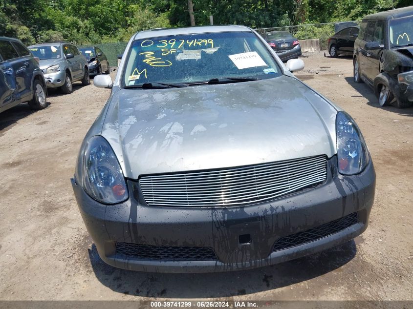 2006 Infiniti G35 VIN: JNKCV51E36M512440 Lot: 39741299