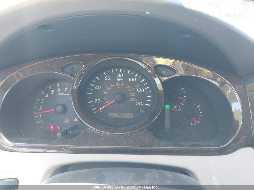 2002 Toyota Highlander Limited V6 VIN: JTEHF21A620064403 Lot: 39741309