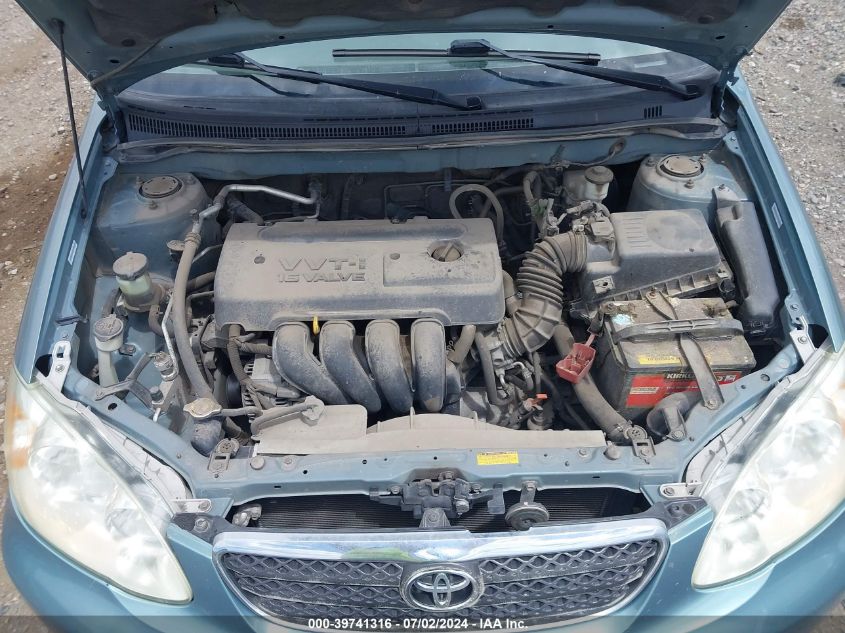 2005 Toyota Corolla Ce VIN: 1NXBR32EX5Z479189 Lot: 39741316