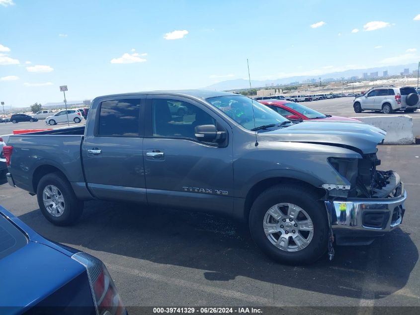 2019 Nissan Titan Sv VIN: 1N6AA1EK8KN519270 Lot: 39741329