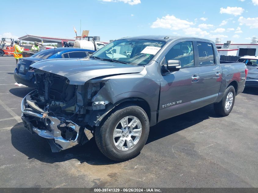 2019 Nissan Titan Sv VIN: 1N6AA1EK8KN519270 Lot: 39741329