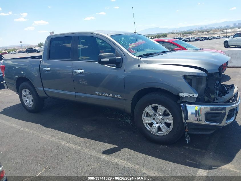 2019 Nissan Titan Sv VIN: 1N6AA1EK8KN519270 Lot: 39741329