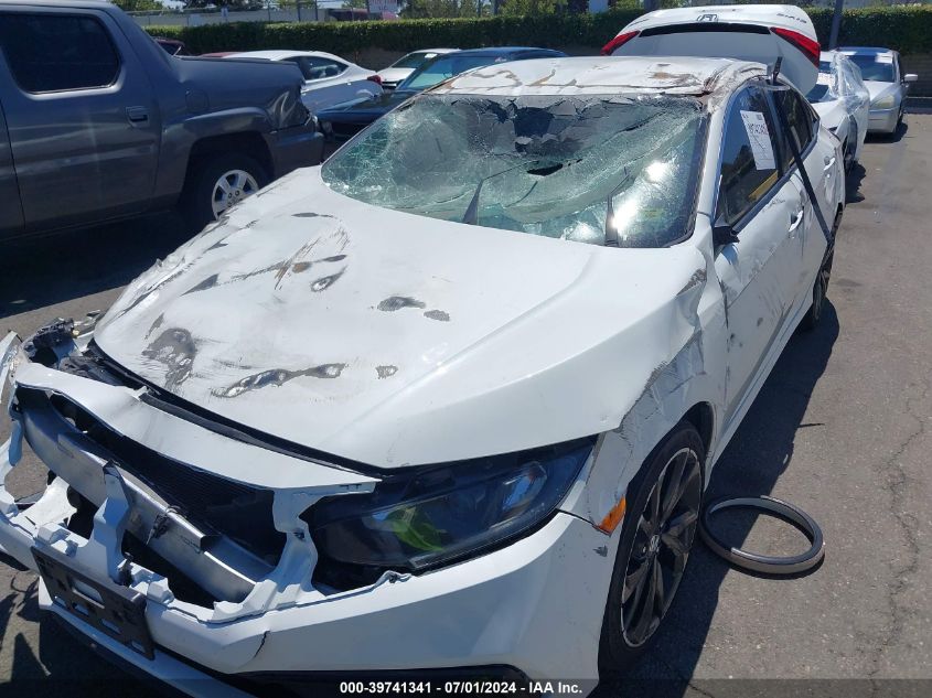 2020 Honda Civic Sport VIN: 19XFC2F80LE212094 Lot: 39741341