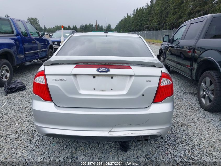 2012 Ford Fusion Se VIN: 3FAHP0HAXCR327785 Lot: 39741357
