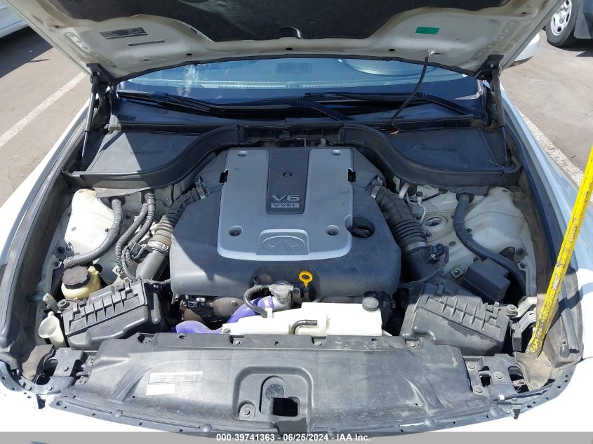 2012 Infiniti G37 Journey VIN: JN1CV6AP6CM933639 Lot: 39741363