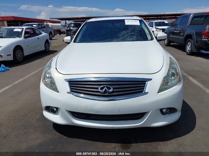 2012 Infiniti G37 Journey VIN: JN1CV6AP6CM933639 Lot: 39741363