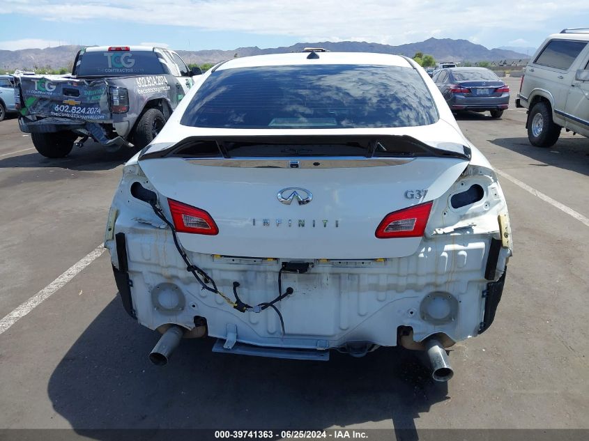 2012 Infiniti G37 Journey VIN: JN1CV6AP6CM933639 Lot: 39741363