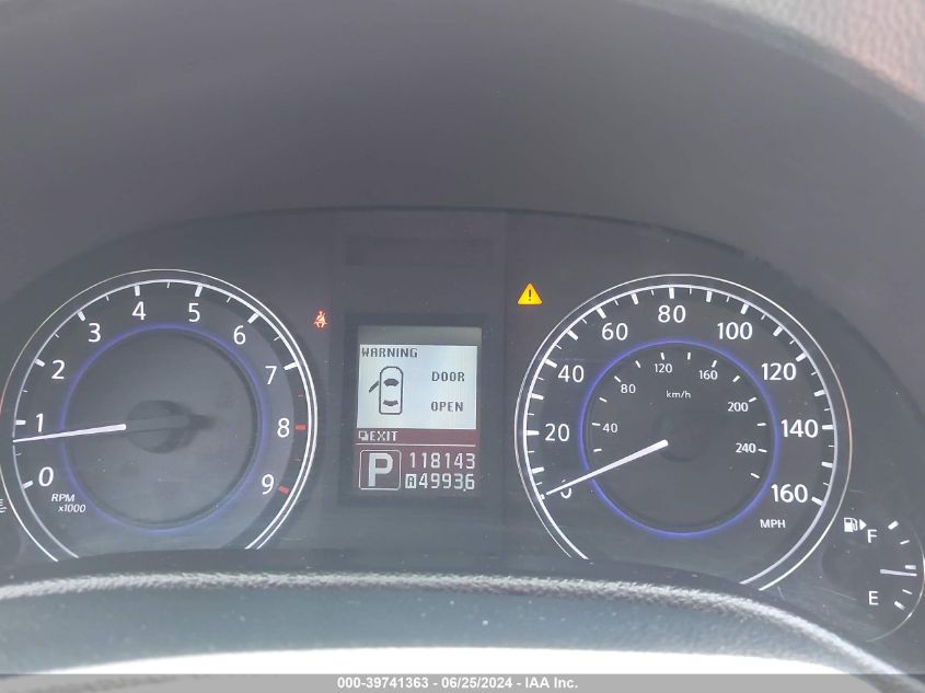 2012 Infiniti G37 Journey VIN: JN1CV6AP6CM933639 Lot: 39741363