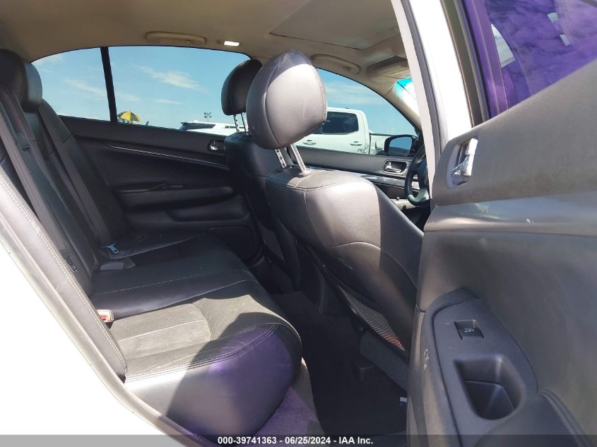 2012 Infiniti G37 Journey VIN: JN1CV6AP6CM933639 Lot: 39741363