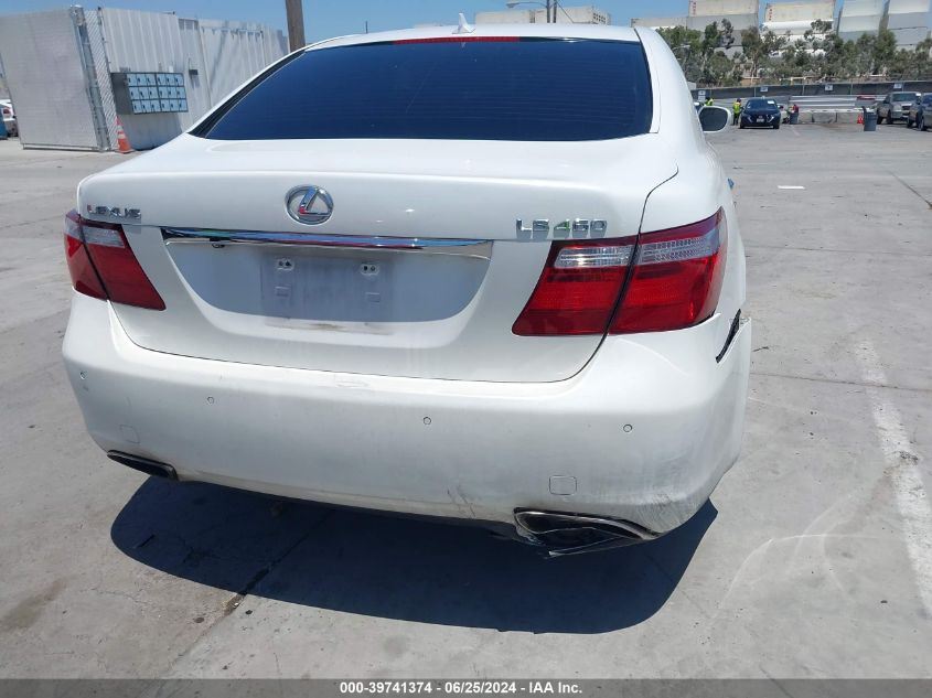 2007 Lexus Ls 460 VIN: JTHBL46F075045194 Lot: 39741374