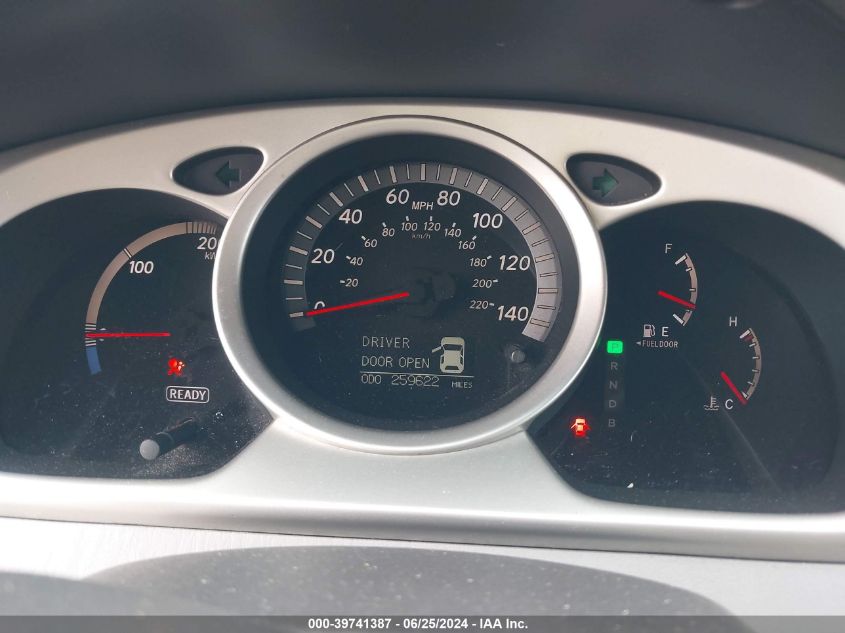 2006 Toyota Highlander Hybrid V6 VIN: JTEDW21A160004145 Lot: 39741387