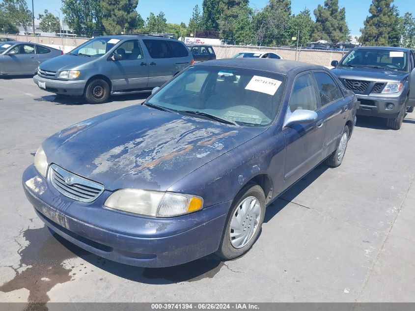 1999 Mazda 626 Es/Lx VIN: 1YVGF22C4X5886055 Lot: 39741394