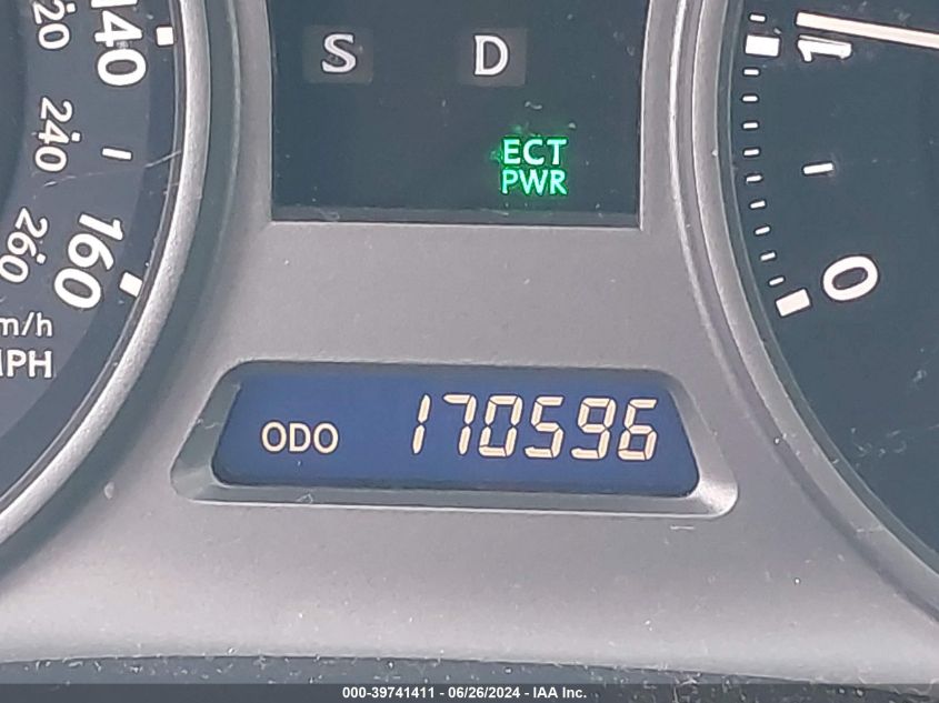 2010 Lexus Is 250 VIN: JTHCF5C27A5043999 Lot: 39741411