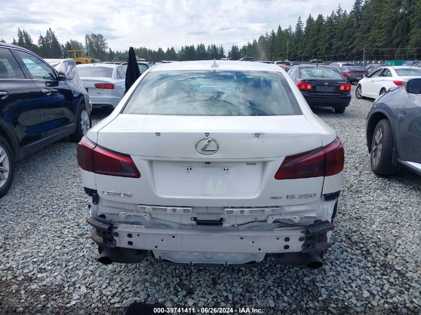 2010 Lexus Is 250 VIN: JTHCF5C27A5043999 Lot: 39741411