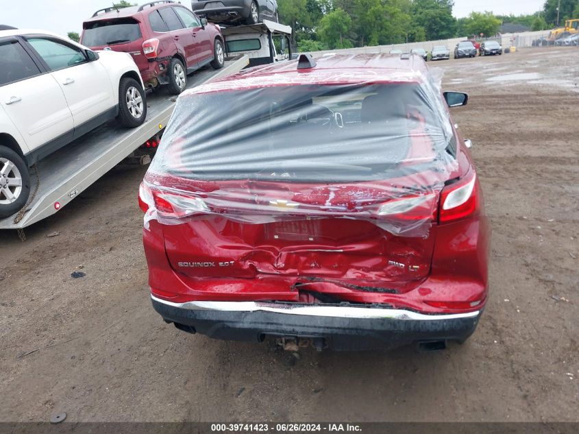 2018 Chevrolet Equinox Lt VIN: 3GNAXTEX7JS549087 Lot: 39741423