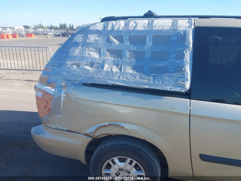 2006 Dodge Grand Caravan Se VIN: 1D4GP24R06B518964 Lot: 39741425