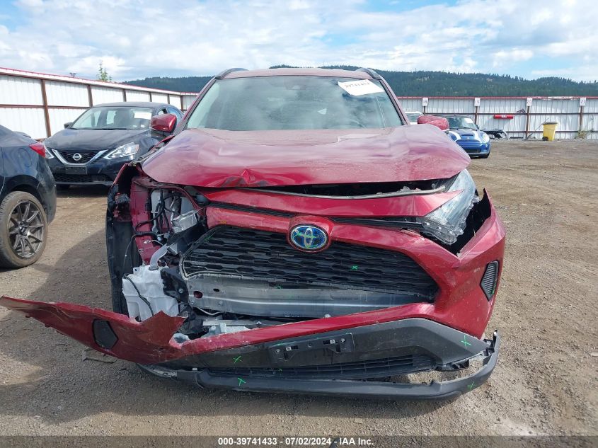 2021 Toyota Rav4 Hybrid Le VIN: 4T3MWRFV4MU029638 Lot: 39741433