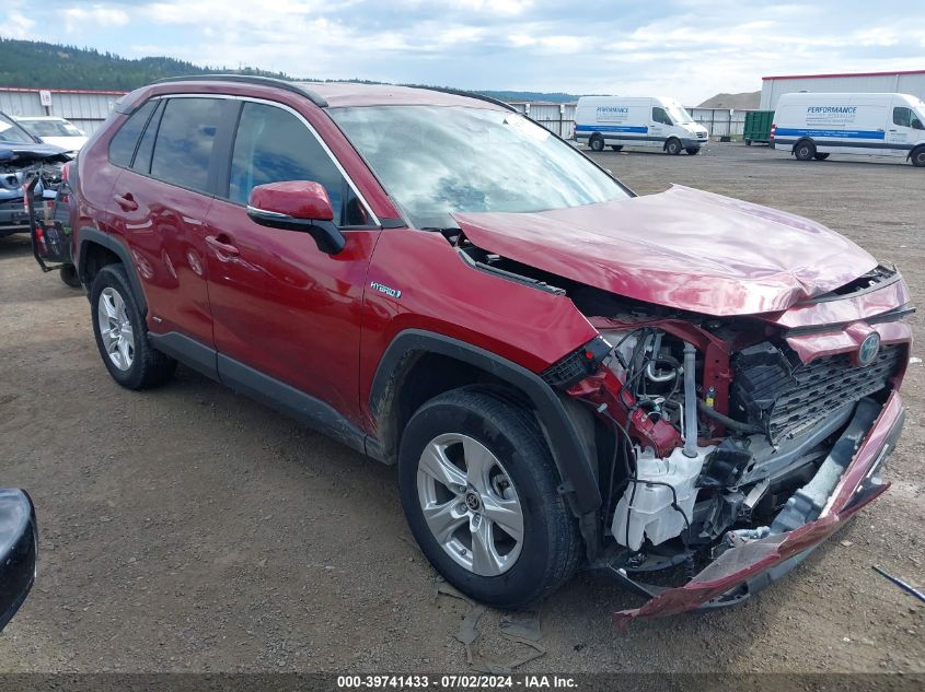 2021 Toyota Rav4 Hybrid Le VIN: 4T3MWRFV4MU029638 Lot: 39741433