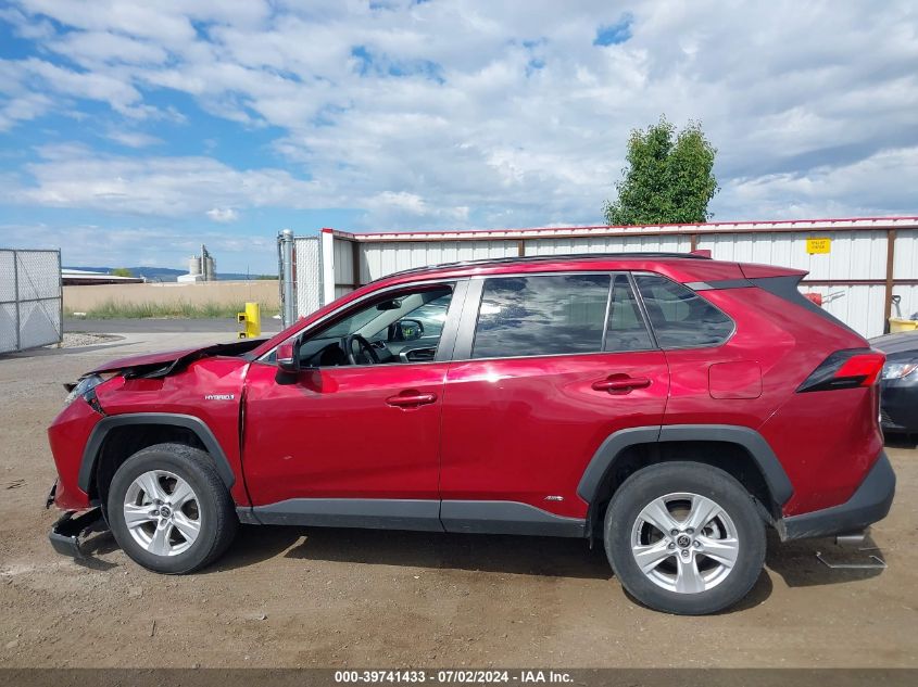 2021 Toyota Rav4 Hybrid Le VIN: 4T3MWRFV4MU029638 Lot: 39741433