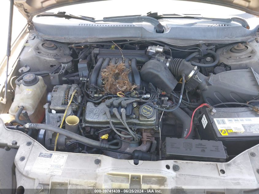 2003 Ford Taurus Se VIN: 1FAFP53U13G203160 Lot: 39741439