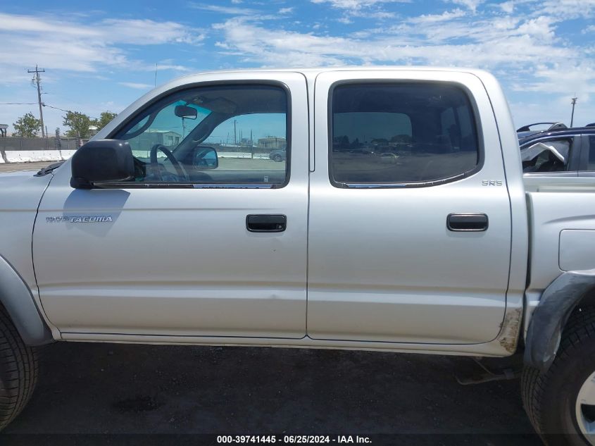 2002 Toyota Tacoma Prerunner V6 VIN: 5TEGN92NX2Z035435 Lot: 39741445