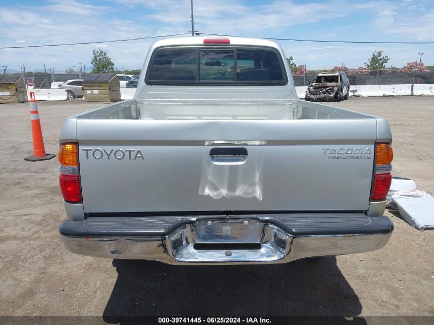 2002 Toyota Tacoma Prerunner V6 VIN: 5TEGN92NX2Z035435 Lot: 39741445