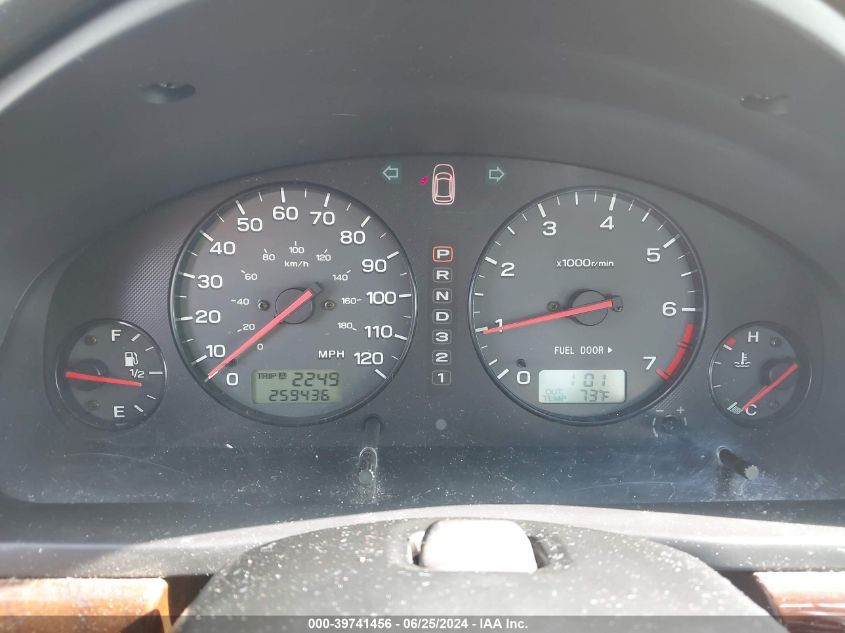 2001 Subaru Legacy Gt Limited VIN: 4S3BE656717214342 Lot: 39741456