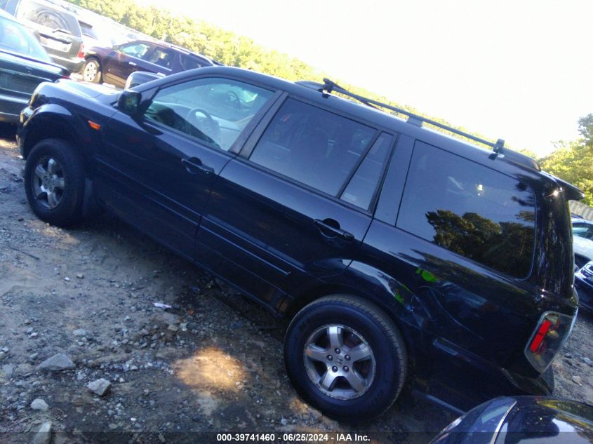 2007 Honda Pilot Ex VIN: 5FNYF18497B018135 Lot: 39741460