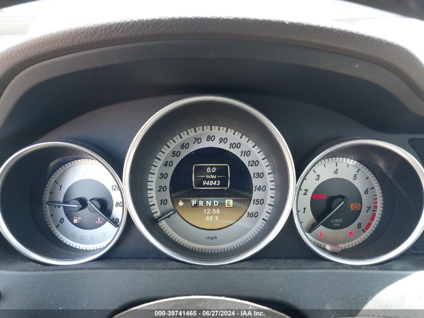 2012 Mercedes-Benz C 300 Luxury 4Matic/Sport 4Matic VIN: WDDGF8BB5CR228897 Lot: 39741465