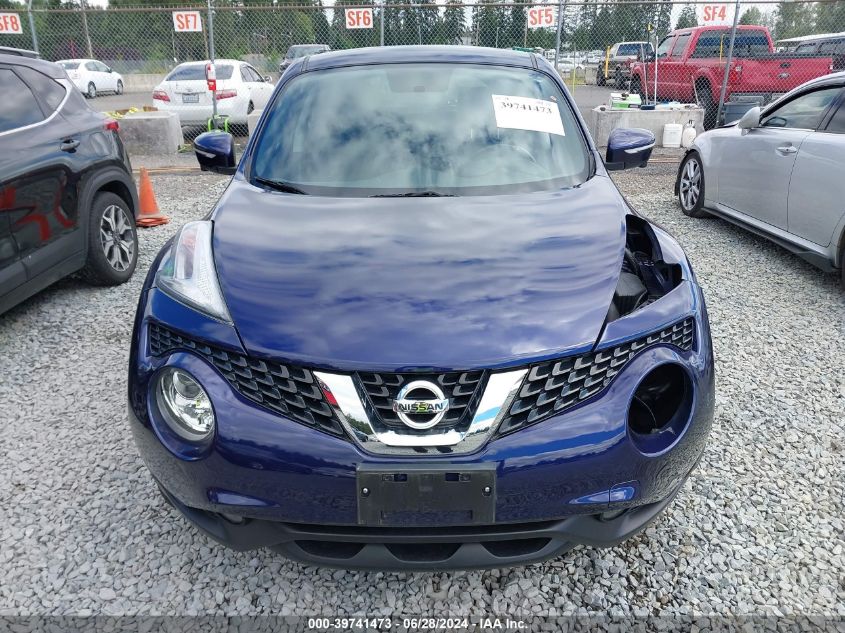 2017 Nissan Juke Sl VIN: JN8AF5MV5HT754130 Lot: 39741473