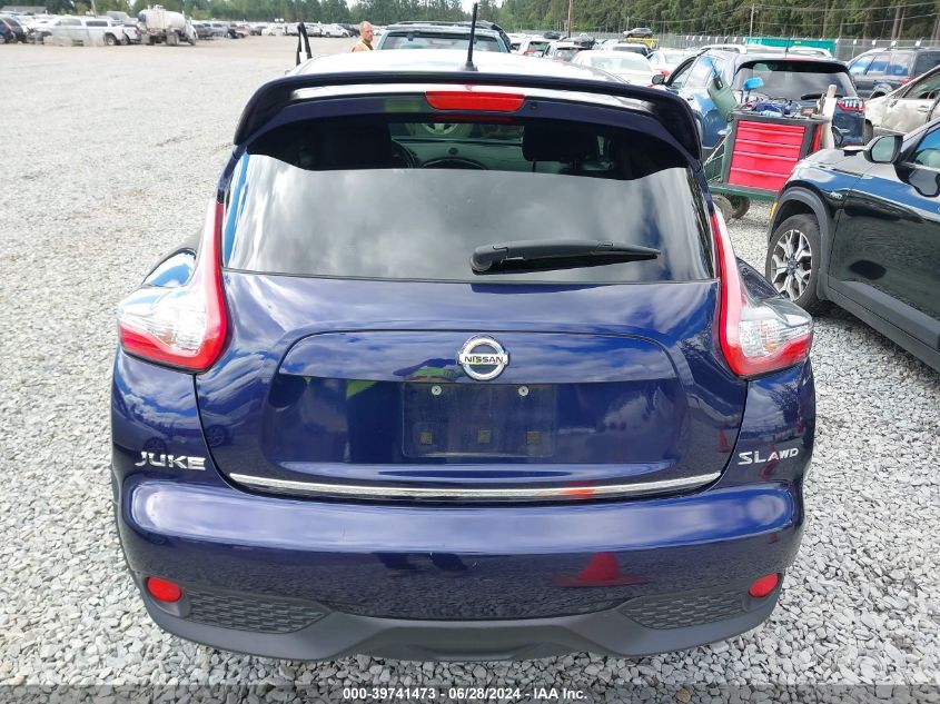 2017 Nissan Juke Sl VIN: JN8AF5MV5HT754130 Lot: 39741473