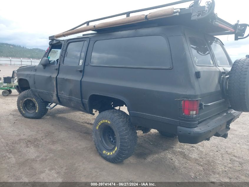 1990 Chevrolet Suburban V1500 VIN: 1GNEV16K3LF180055 Lot: 39741474