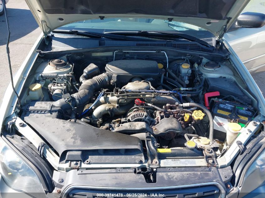 2005 Subaru Outback 2.5I VIN: 4S4BP61C756325955 Lot: 39741478