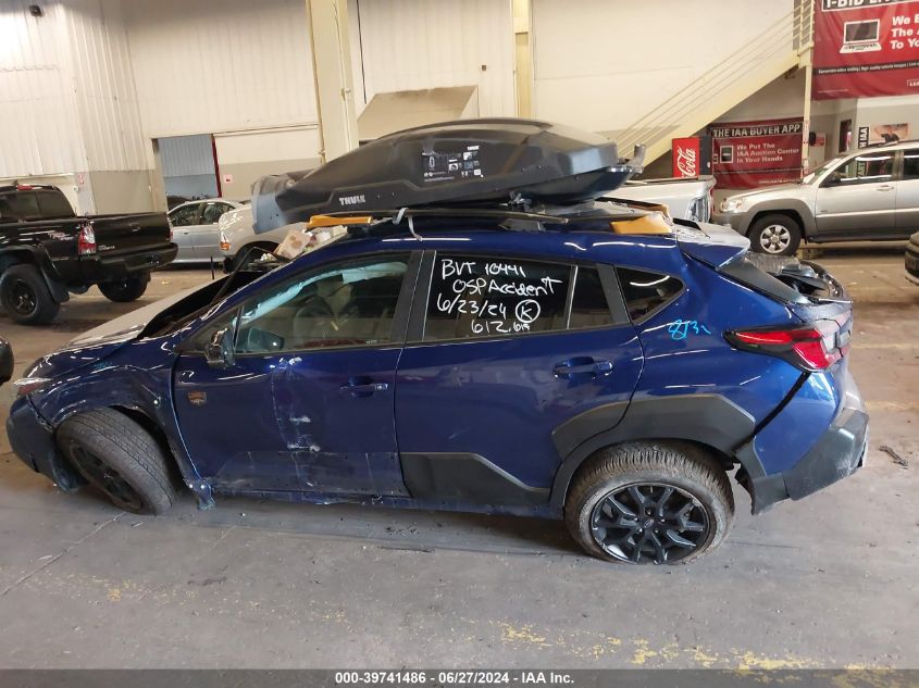 2024 Subaru Crosstrek Wilderness VIN: 4S4GUHT67R3730853 Lot: 39741486