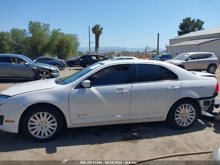 2012 Ford Fusion Hybrid VIN: 3FADP0L30CR28410 Lot: 39741504