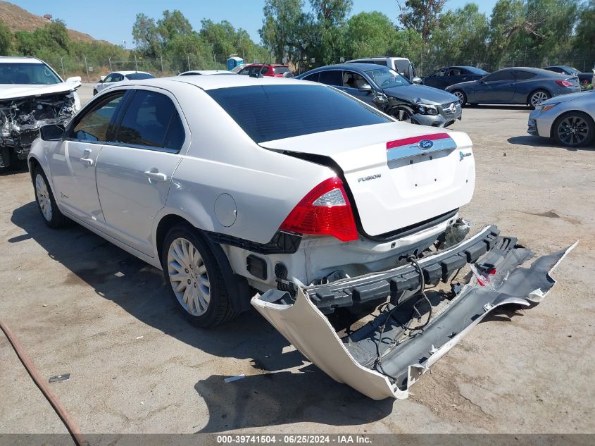 2012 Ford Fusion Hybrid VIN: 3FADP0L30CR28410 Lot: 39741504