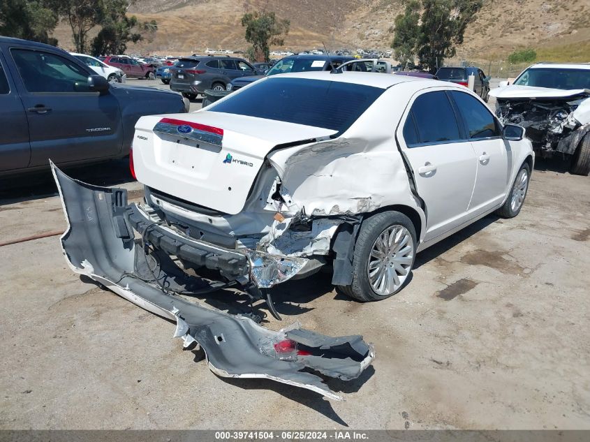 2012 Ford Fusion Hybrid VIN: 3FADP0L30CR28410 Lot: 39741504