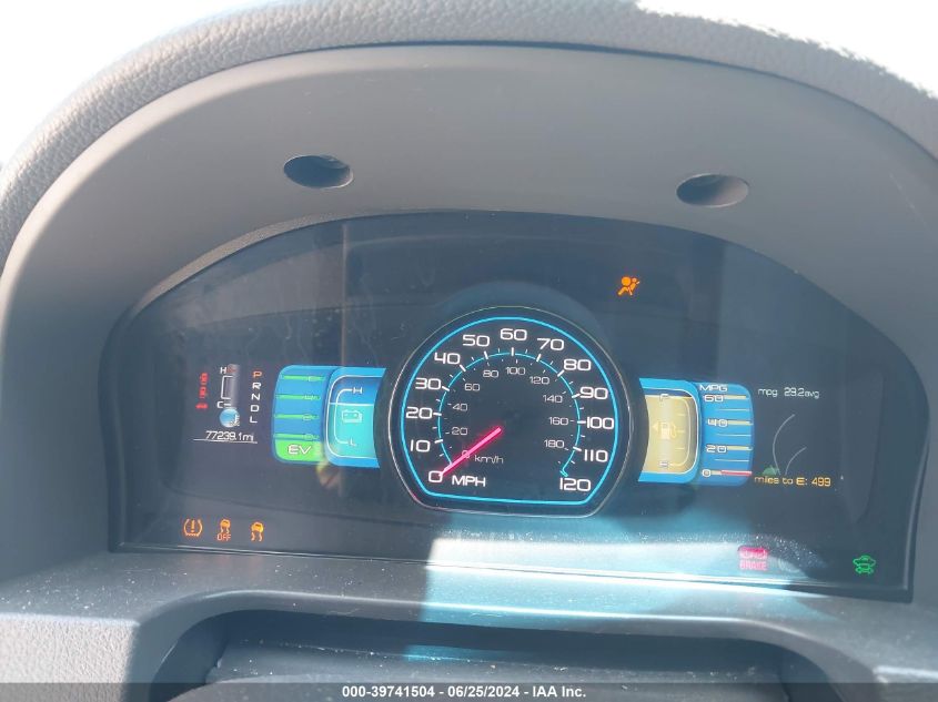 2012 Ford Fusion Hybrid VIN: 3FADP0L30CR28410 Lot: 39741504