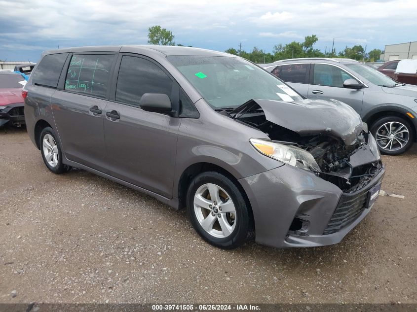 2018 Toyota Sienna L 7 Passenger VIN: 5TDZZ3DC6JS952339 Lot: 40814470