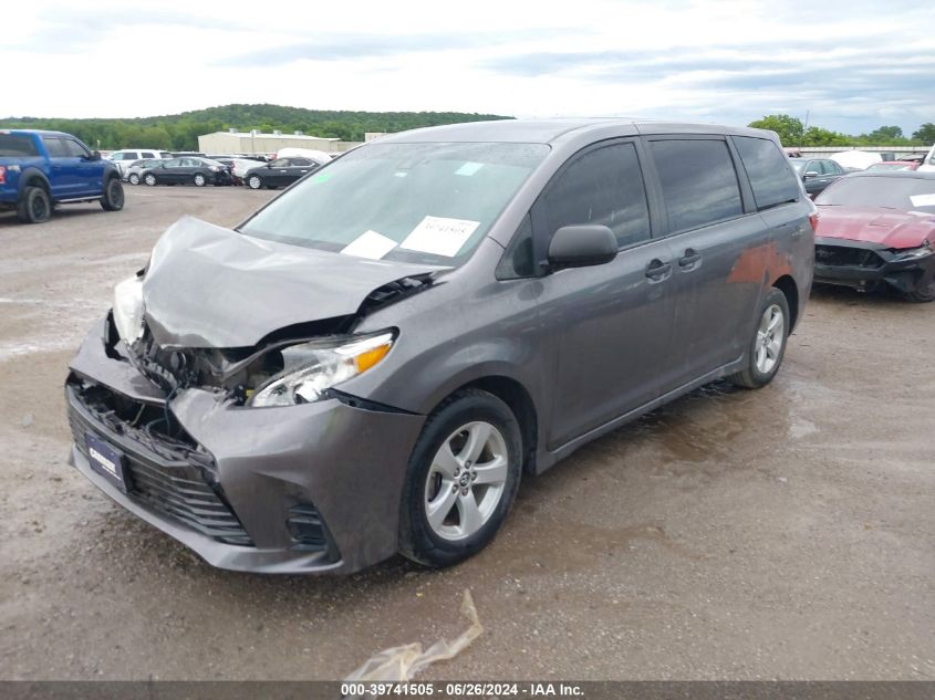 2018 Toyota Sienna L 7 Passenger VIN: 5TDZZ3DC6JS952339 Lot: 40814470