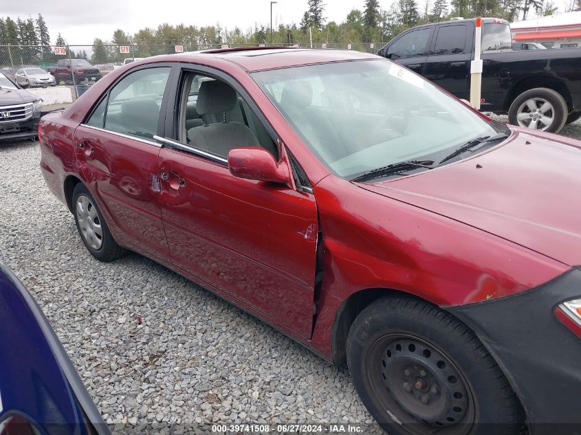 2003 Toyota Camry Le VIN: 4T1BE32K63U223856 Lot: 39741508