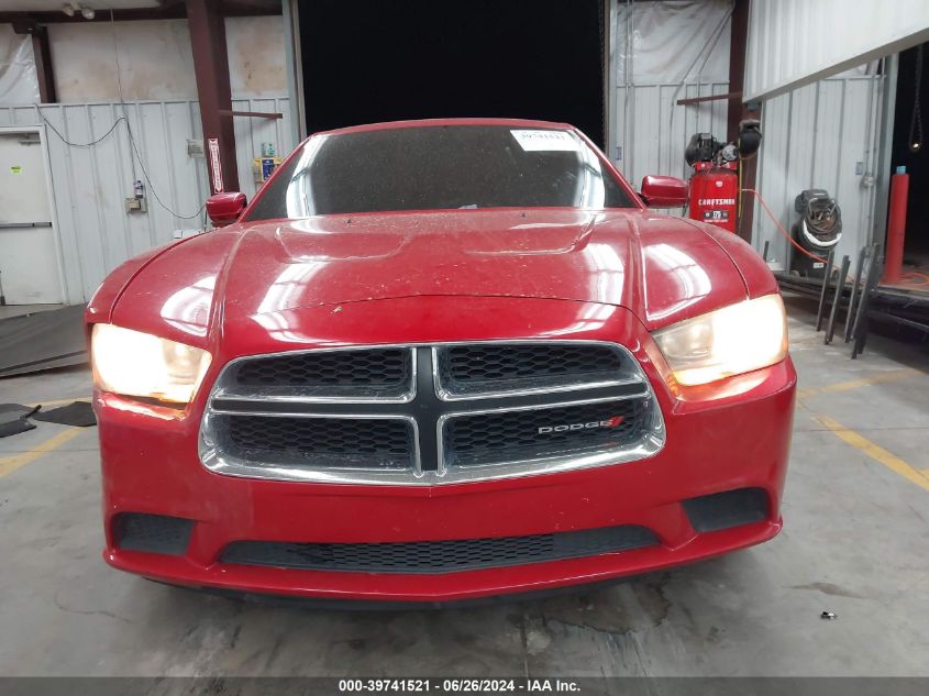 2013 Dodge Charger Se VIN: 2C3CDXBG3DH634896 Lot: 39741521