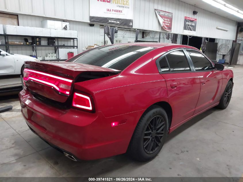 2013 Dodge Charger Se VIN: 2C3CDXBG3DH634896 Lot: 39741521